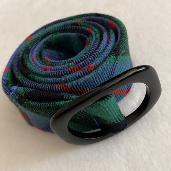 J. Crew | Wool Plaid Belt
